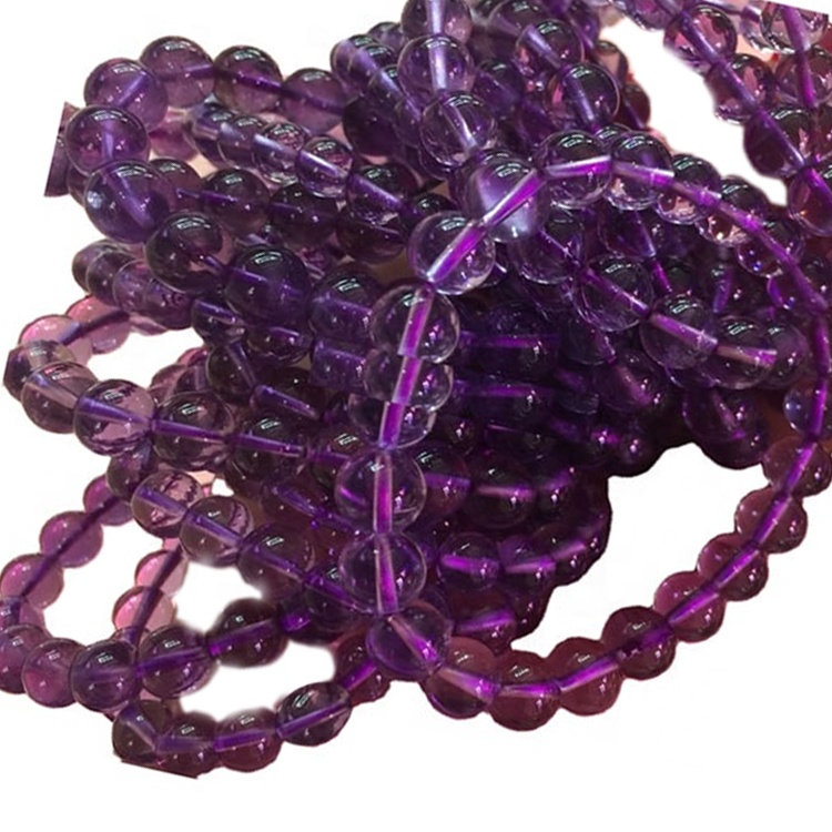 3 4 6 8 10 12 14mm amethyst rrumbullakët rrumbullakët rrathë të nxehtë-shitje 40