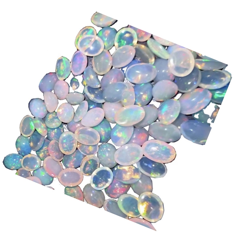 Tradicionalni Opal Cabohons Lab stvorio Opal ovalne kabohone labave opalne kabine 37
