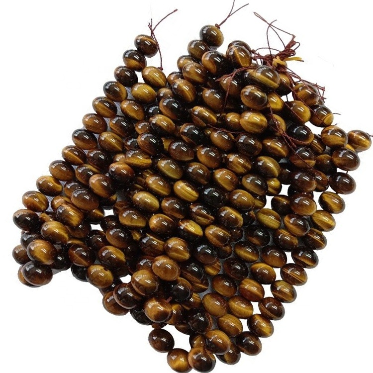 Eye Nature Tiger er 4mm 6mm 8mm 10mm umferð perlur hágæða slétt fáður 16 Strand 40