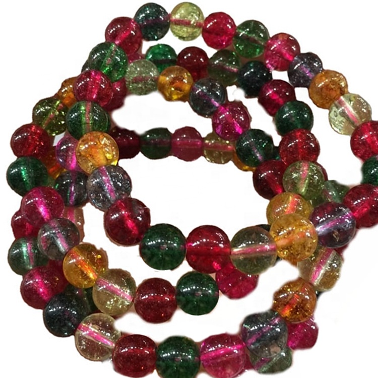 Náttúruleg litrík sælgæti gæði bekk sugilite umferð perlur armbönd skartgripir 17