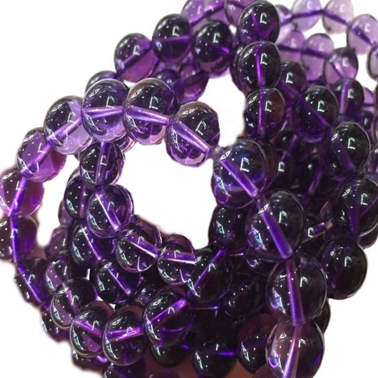 Natural AmethySt пацеркавы бранзалет 8мм Amethyst бранзалет натуральны аметыст бранзалет 17