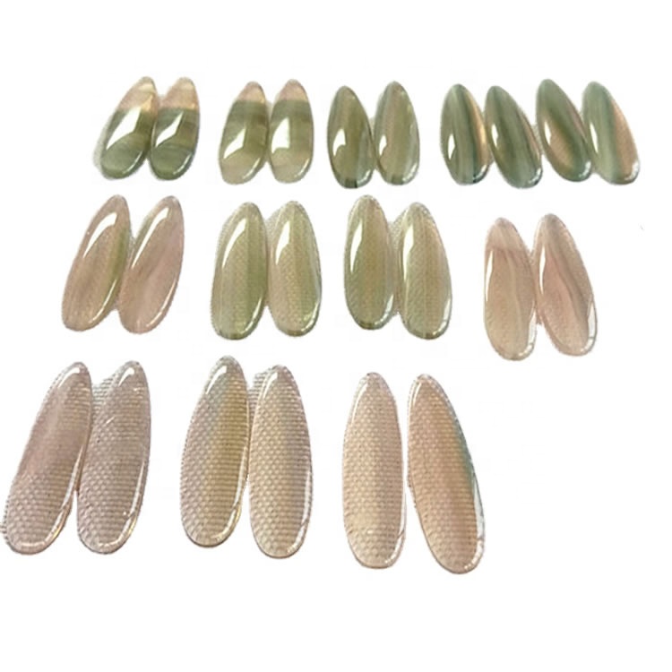 Естествена ясна флуорит сълза ролка сонда с пробити скъпоценен кабочен кабел съчетани обеци мъниста 40