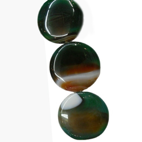 Heildverslun lausa gemstone agate umferð perlur fyrir skartgripi gerð 41