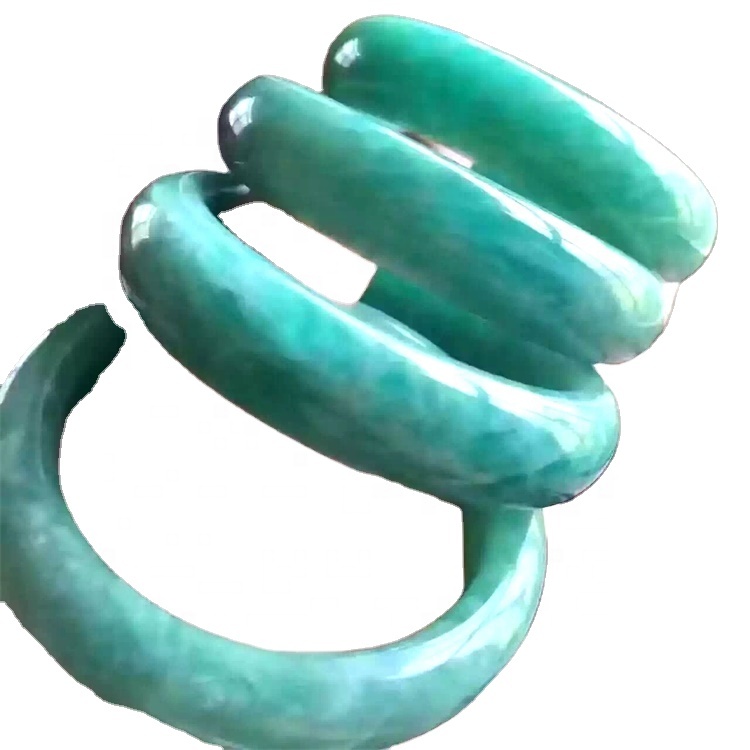 Echter Edelstein Amazonite Bangle Make Großhandel Elegante Armreif Für Frauen Edelstein Armband Edelstein Armreif 41
