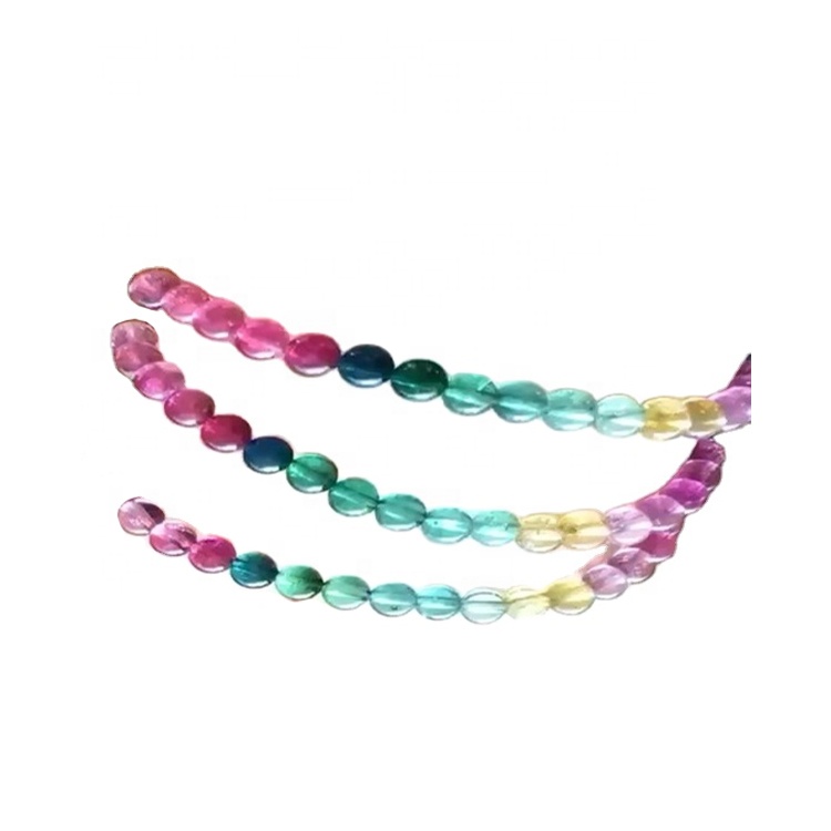 Turmalinska perla narukvica od nehrđajućeg čelika čarka vulkanske kamene planeta za zglob 17