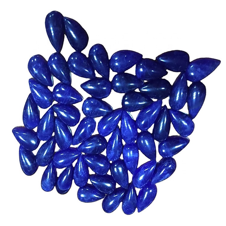 Natyrore Top Gardde Dardhë Shape Sodalite Cabochon Gemstone të lirshme për bizhuteri 41