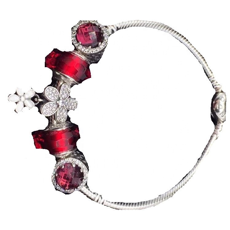 925 Sterling Silver Bangle 17