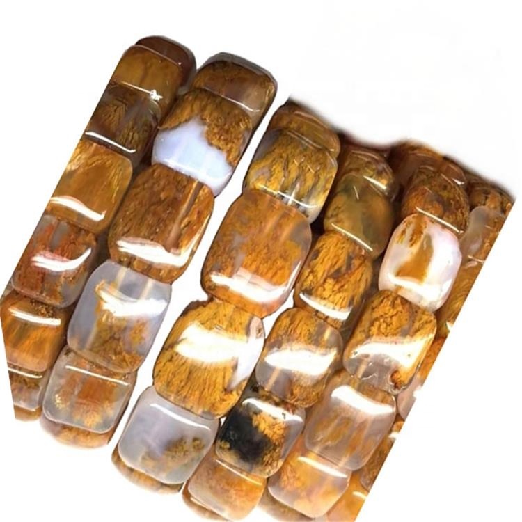 Око агат камен нараквици накит око агат круг лабава монистра 41