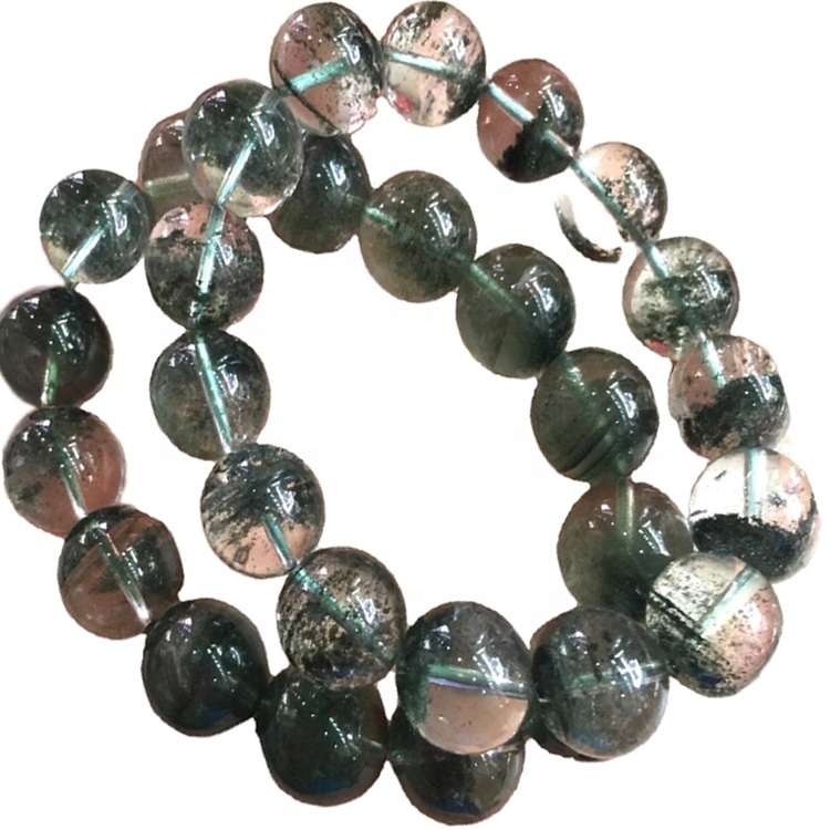 Bracciale in cristallo al quarzo al quarzo fantasma naturale / braccialetto al quarzo di alta qualità / braccialetti di cristallo per regalo 13