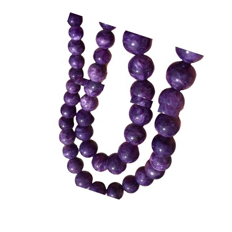 Charoite Gemstone Necklace 40