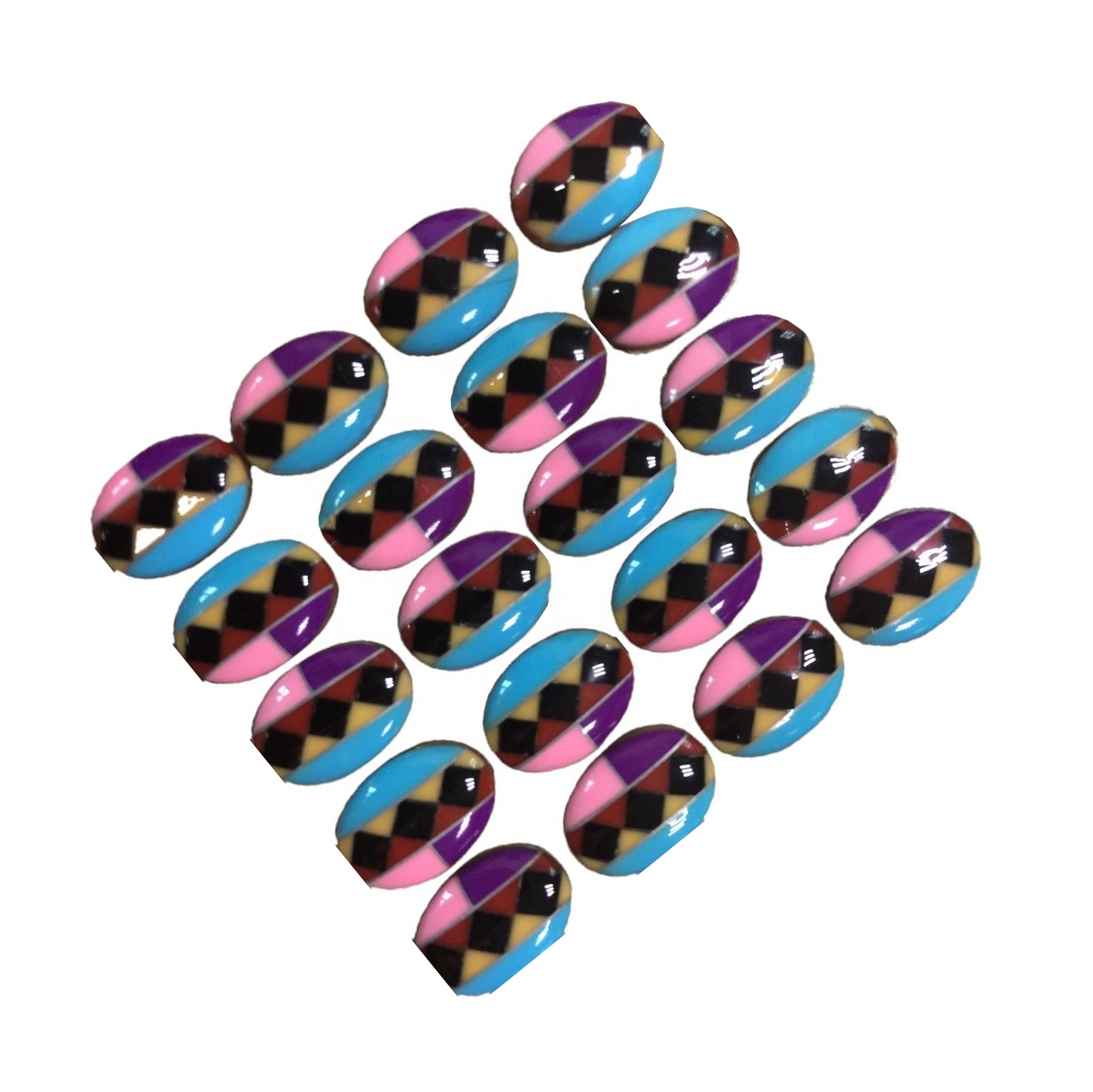 staðall gemstone mósaík cabochons heildsölu skartgripi 41