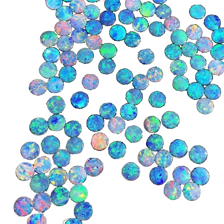 Природни Етиопијски вело Фире опал овал Цабоцхон Накит 41