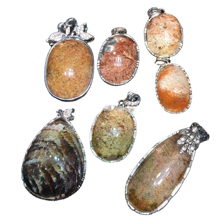 Phantom Quartz Gemstone hágæða gemstone notað til að gera silfur skartgripi 17