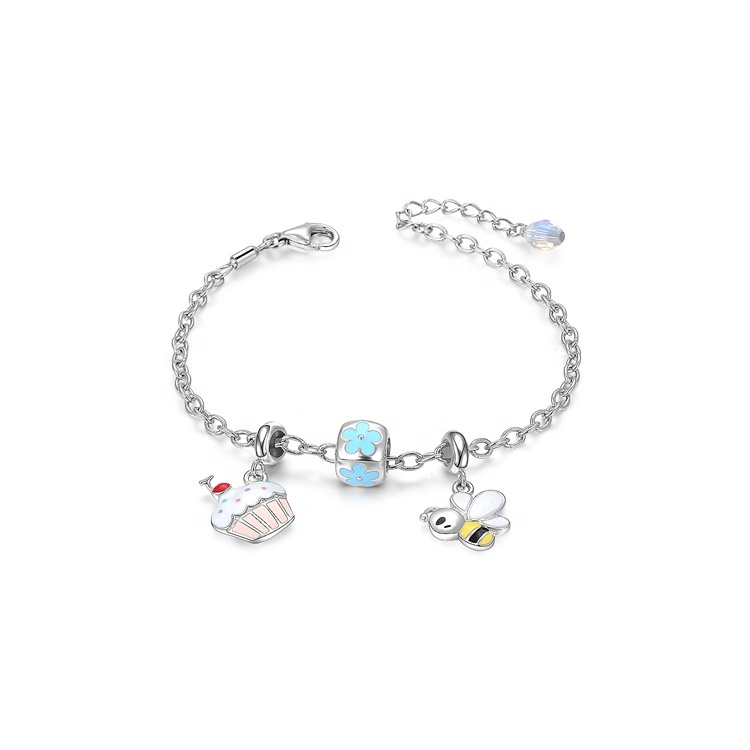 2021 Najnovija cool djevojka Novi stil 925 sterling srebrni bangle 17