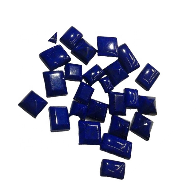 Атрактивен природен LAPIS Lazuli Cabochon Loose GemStone правоаголник Форма со врвен квалитет 40