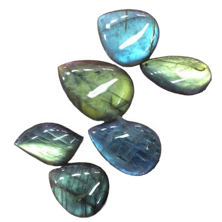 Natural Larimar Cabochon fyrir skartgripi Gerð Blue Larimar Gemstone Cabochon Lot Heildverslun Larimar Cabochon 40