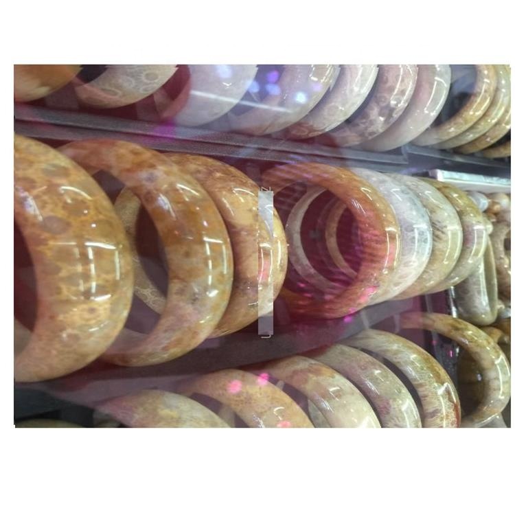 5000pcs Prirodno Stvarno Chrysanthemum Stone Bangle i narukvica za prodaju Prirodno Chrysanthemum Stone Krman Bangle Gemstone 41