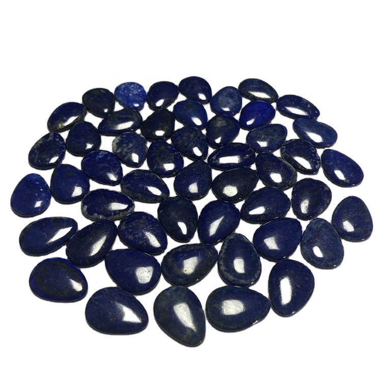 Природно сини лапиз лазули мазни круса Cabochon Lapiz Lazuli скапоцен камен круша Cabochon 20