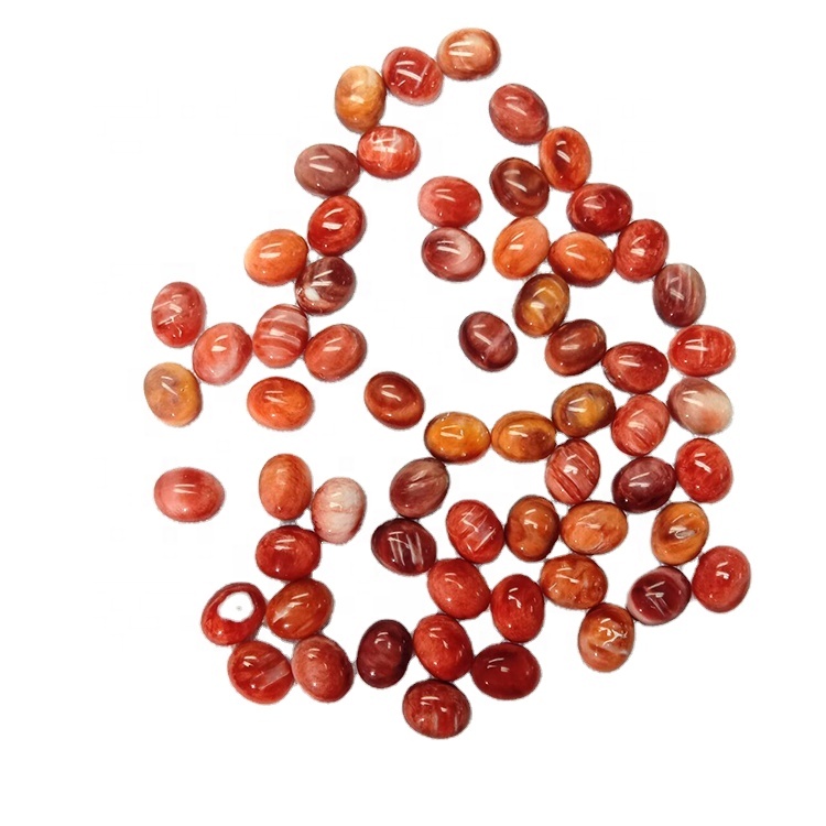 Υψηλής ποιότητας φυσικό πορφυρό κέλυφος στρείδι cabochons οβάλ σχήμα για κοσμήματα 7