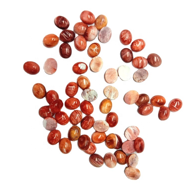 Υψηλής ποιότητας φυσικό πορφυρό κέλυφος στρείδι cabochons οβάλ σχήμα για κοσμήματα 11