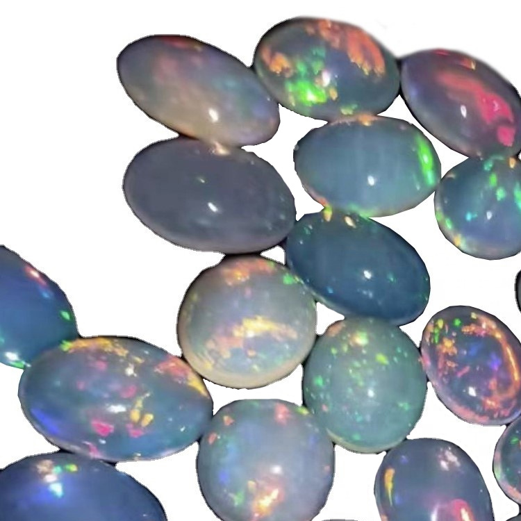 Brillantesch China 8 * 10 mm Opal Double oval Form Cabochon 19
