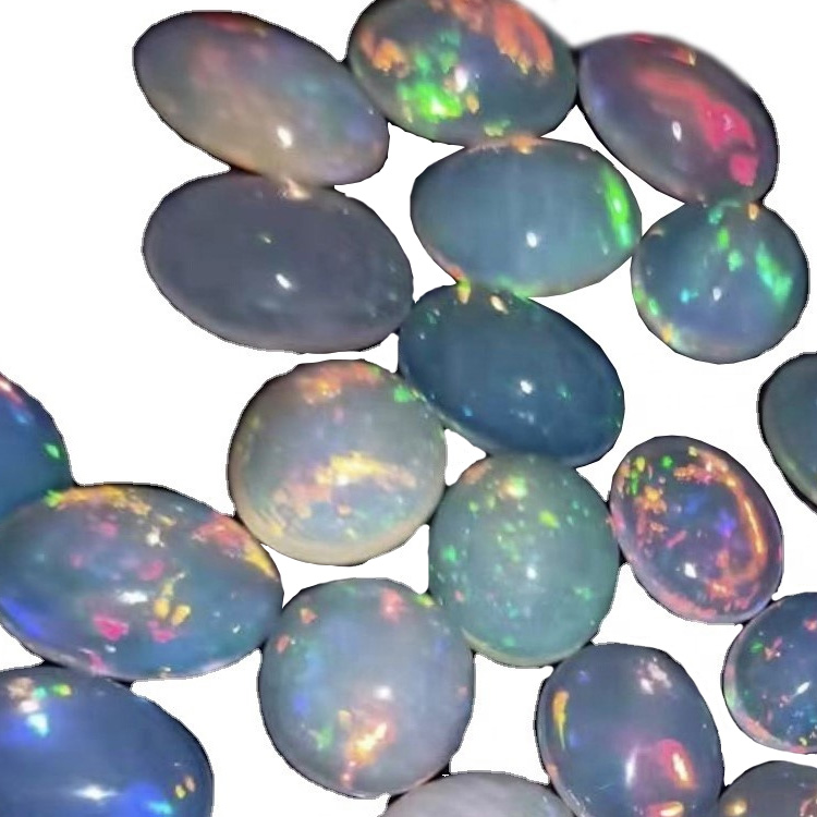 Brillantesch China 8 * 10 mm Opal Double oval Form Cabochon 23