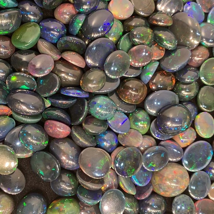 Auðvitað opal gemstone cabochons fyrir skartgripi 19