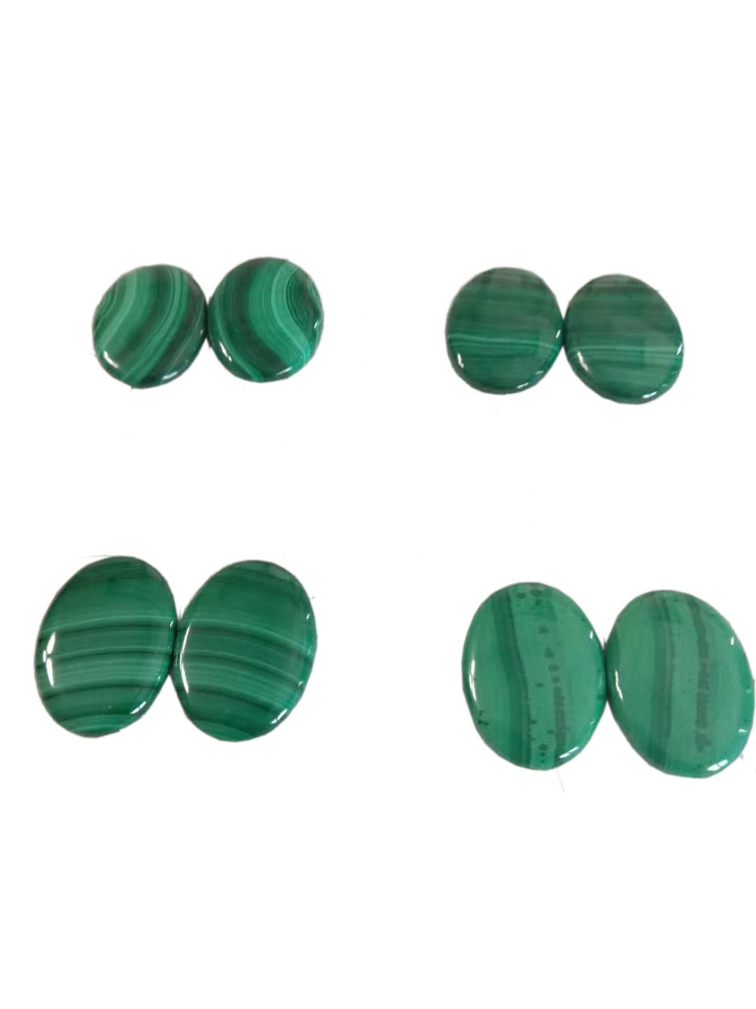 Малахіт з високою якістю малахіт кабохон вільного каміння 19