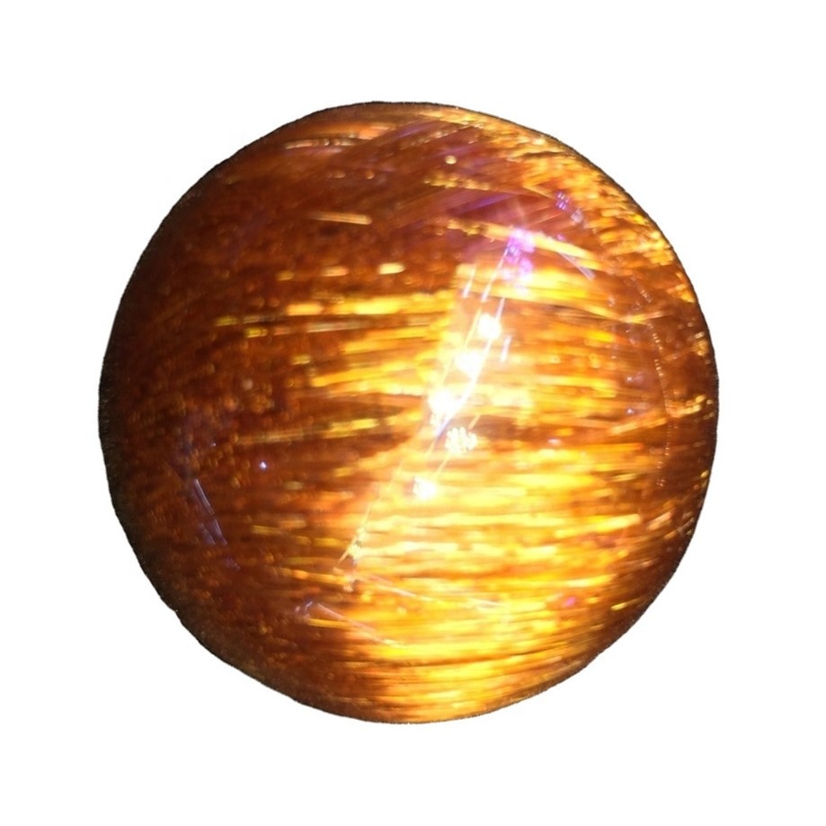 Мідна рутильна підвіска ювелірна овальна форма кабохонів дорогоцінний камінь 18