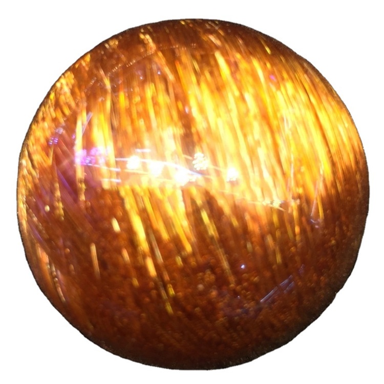 Мідна рутильна підвіска ювелірна овальна форма кабохонів дорогоцінний камінь 22