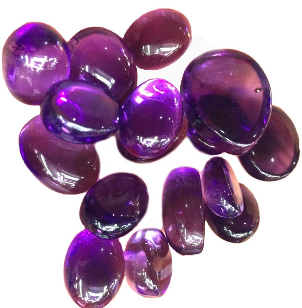 Natyrore Amethyst Cabochon Purple Amethyst Gemstone Amethyst Gurë të Lirë 19