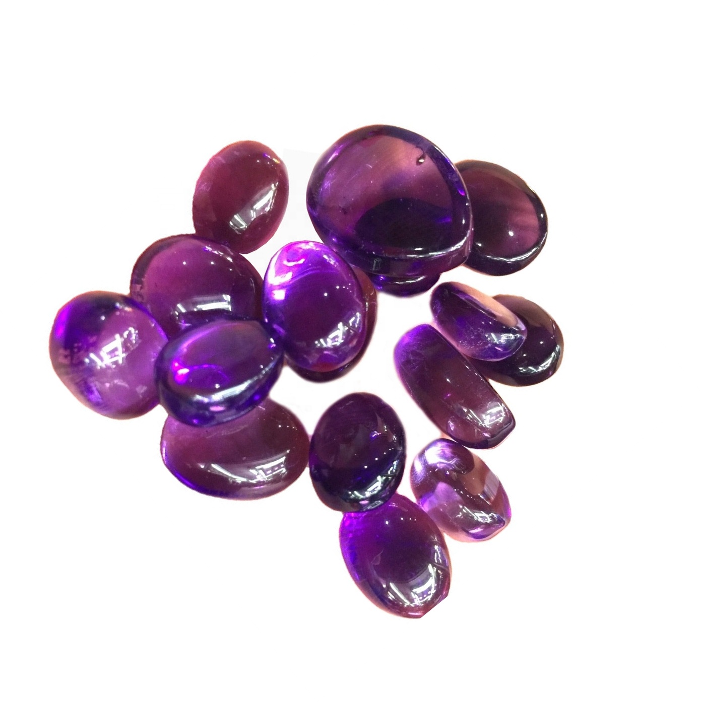 Natyrore Amethyst Cabochon Purple Amethyst Gemstone Amethyst Gurë të Lirë 21