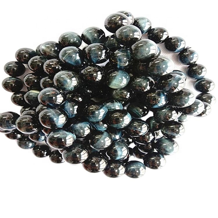 Új divat férfi stílusú natúr színes tigrisszem kerek gyöngyök karkötők hogy nagykereskedés 31