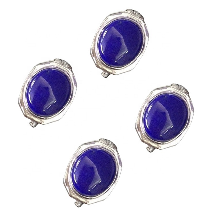 Solid 925 Sterling Silver Agate Gondstone unaza 17