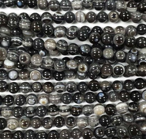 Natural Moss Agate Perlur Healing Energy Gemstone Laus Perlur 15