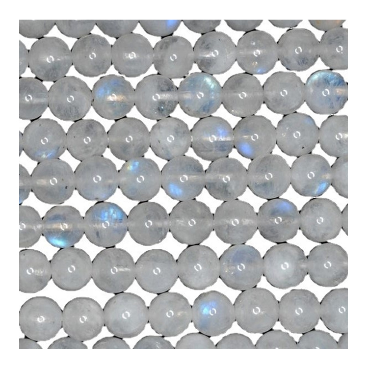 Großhandel natürlicher Regenbogen Mondsteinperlen direkt aus Indien 7