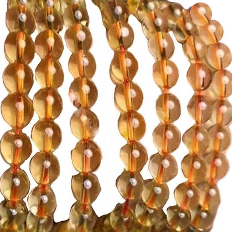 Hot String Torro perline all'ingrosso Gemme perline perline Citrino per collana 36