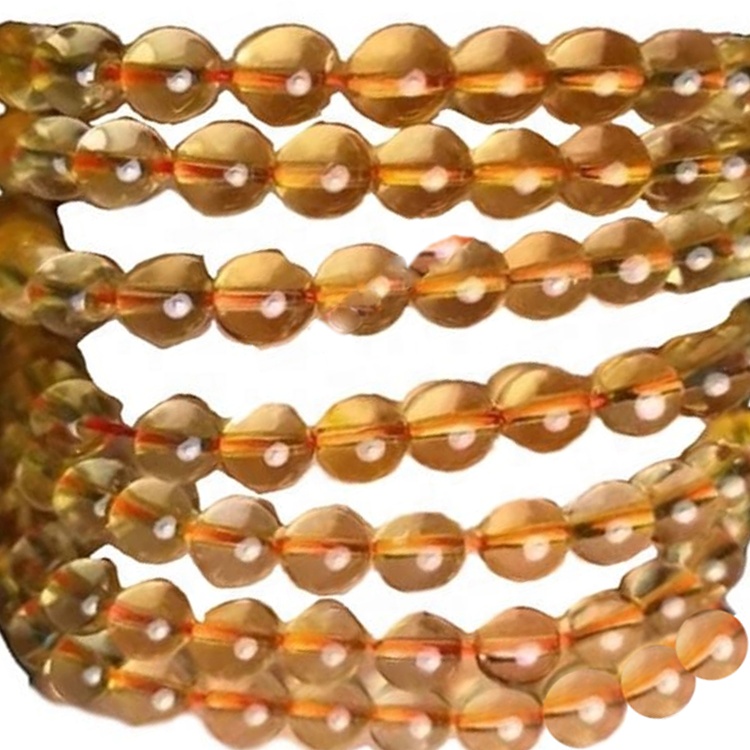 Hot String Torro perline all'ingrosso Gemme perline perline Citrino per collana 38