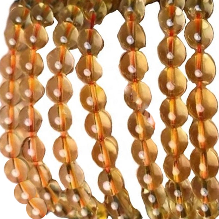 Hot String Torro perline all'ingrosso Gemme perline perline Citrino per collana 40