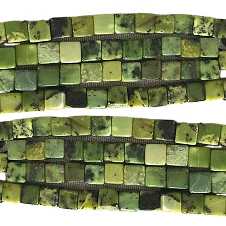 Грийнстоун канадски джаспър пълни бижута на едро 38