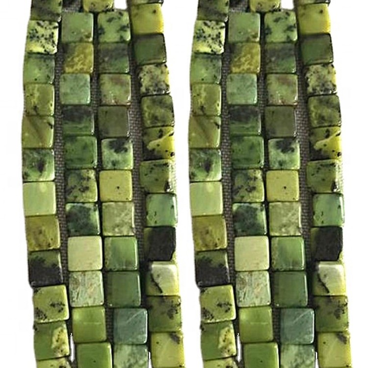 Грийнстоун канадски джаспър пълни бижута на едро 40