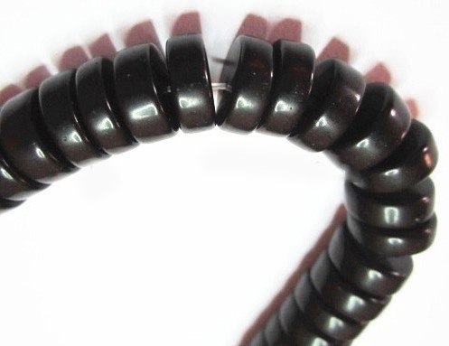 Crni onyx mat 10 mm diskove mat crni kamen 33