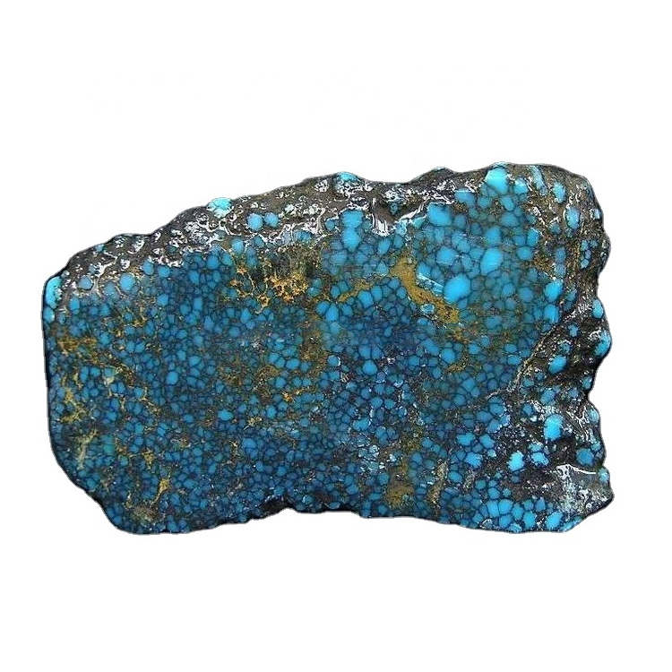 reti bule -color dārgakmeņi tirkīza kingman zirnekļa turquoise raupja no Arizonas 11