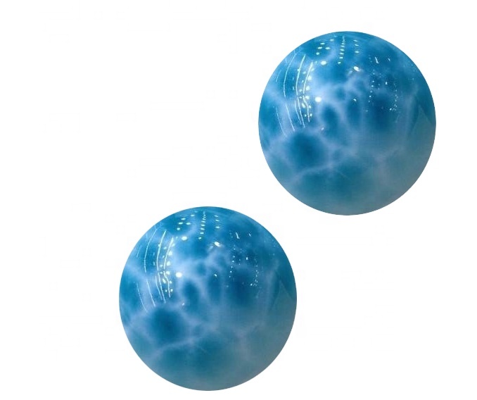 Pravi Larimar Round Cabochon Cabochon Okrugli oblik Gemstone 31