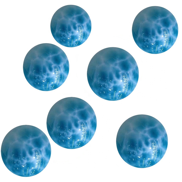 Pravi Larimar Round Cabochon Cabochon Okrugli oblik Gemstone 37