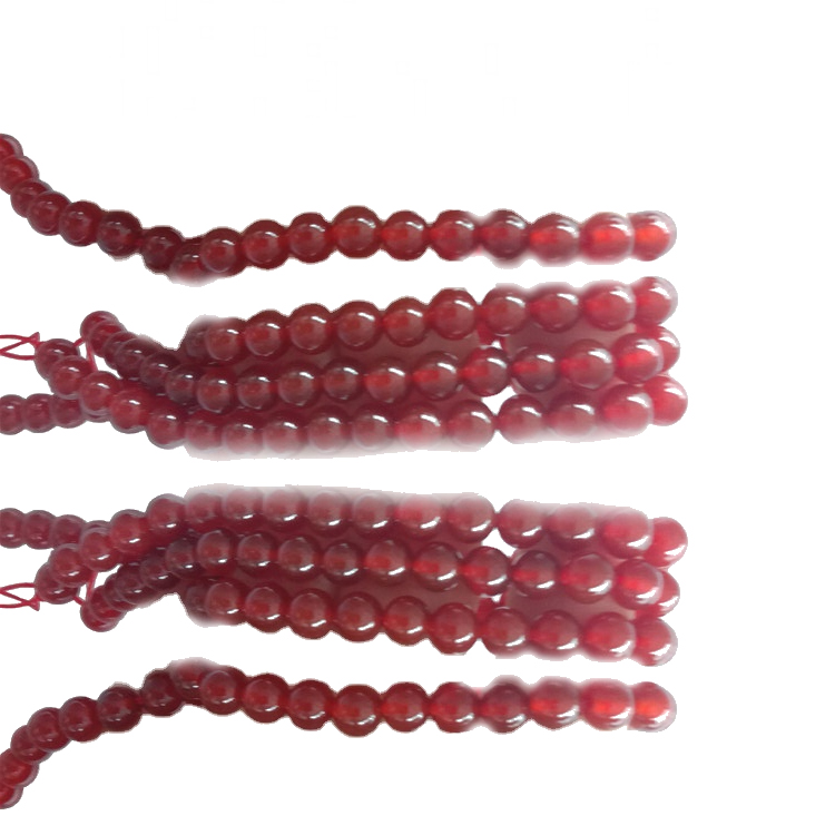 Të çmuar natyrore të kuqe carnelian aa rruaza gur i çmuar 16inch beaded bizhuteri varg 6mm 15