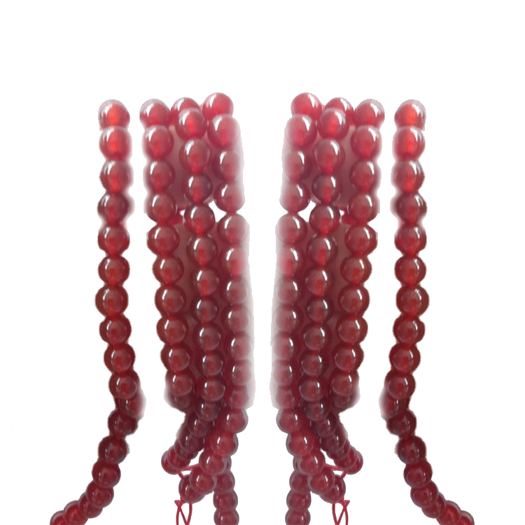 Të çmuar natyrore të kuqe carnelian aa rruaza gur i çmuar 16inch beaded bizhuteri varg 6mm 17