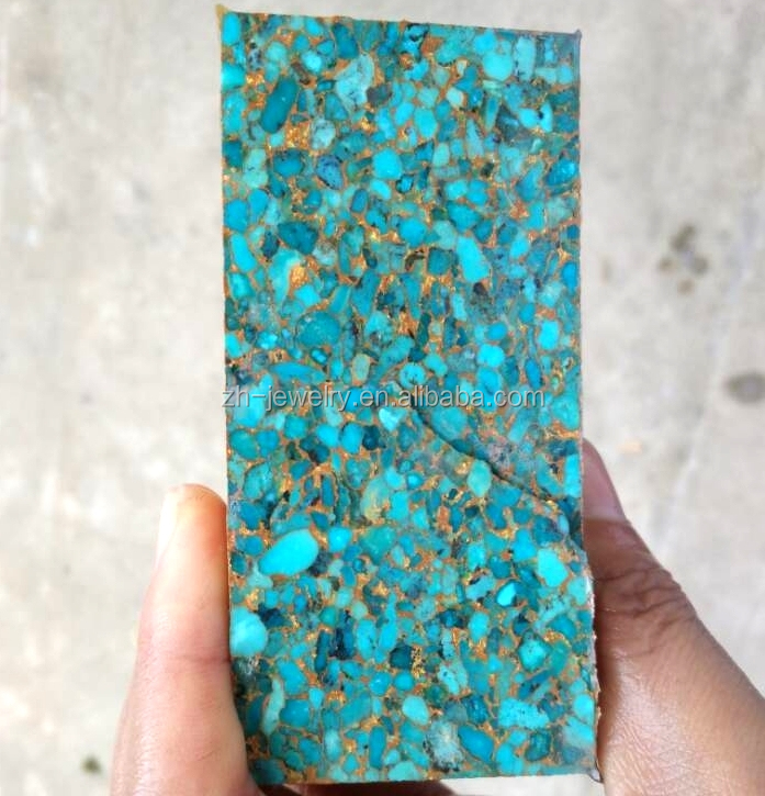 100% висока якість синій мідний бірюзовий 17