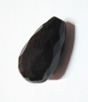 Heildverslun Lose Gemstone Perlur Black Onyx Drop-Water Perlur 41