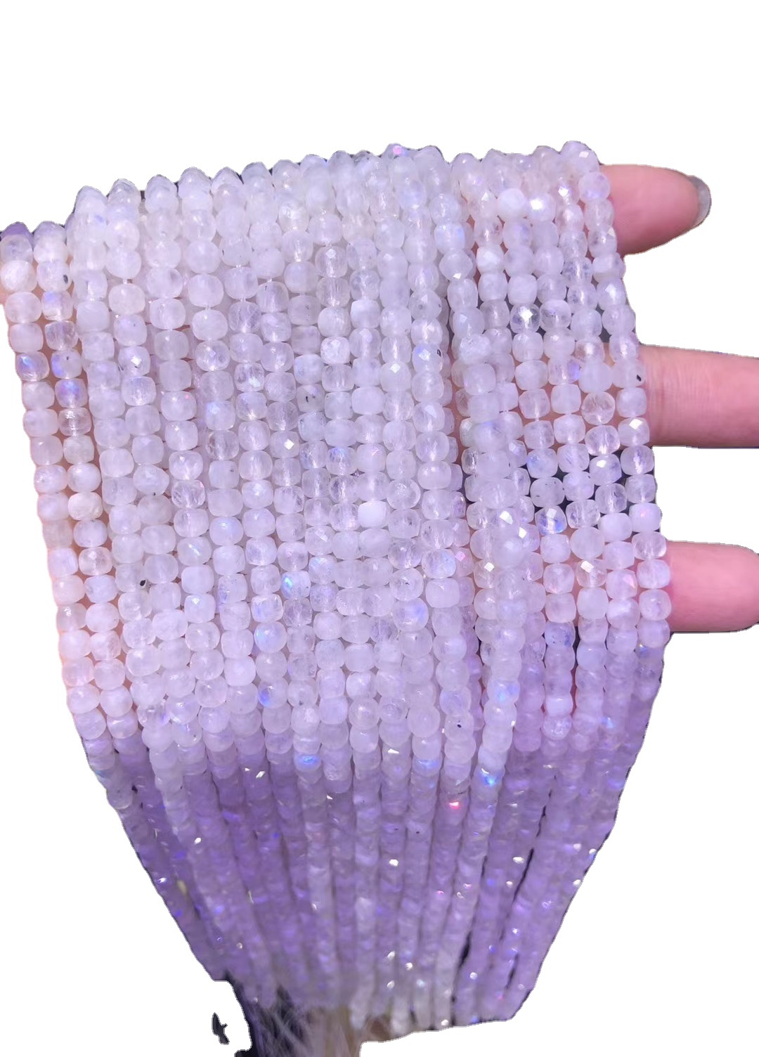 Natural Crystal Gemstone umferð lausar perlur fyrir skartgripi 36